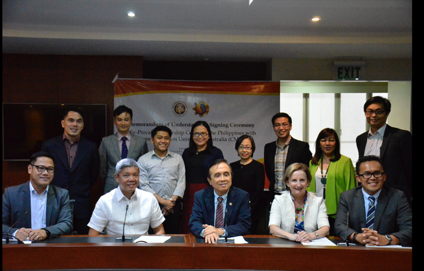 PPP Center and CMU-A MOU Signing